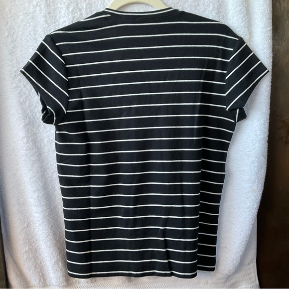 Chico’s Apparel Spirit Short Sleeve Tee Black; NWT; M/8 - Picture 6 of 12